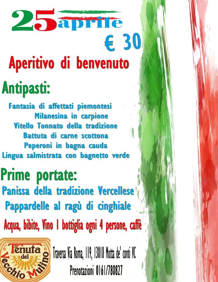 Un pensiero Speciale a chi Resiste ... Vieni a festeggiare nella nostra Splendida location questa giornata Speciale....