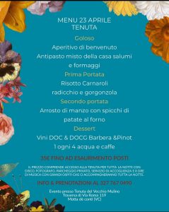 TENUTA OPENING EVENT 23 APRILE